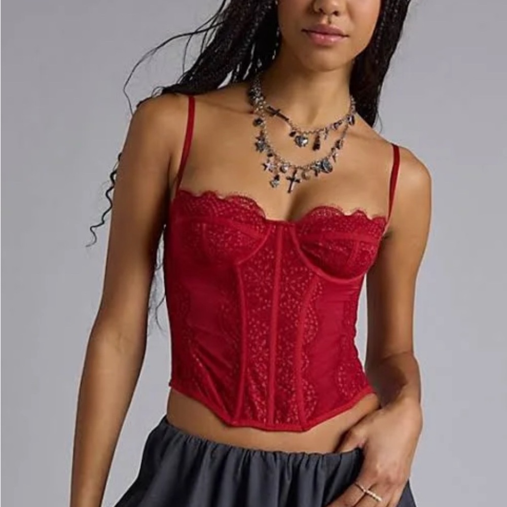 RED URBAN CORSET